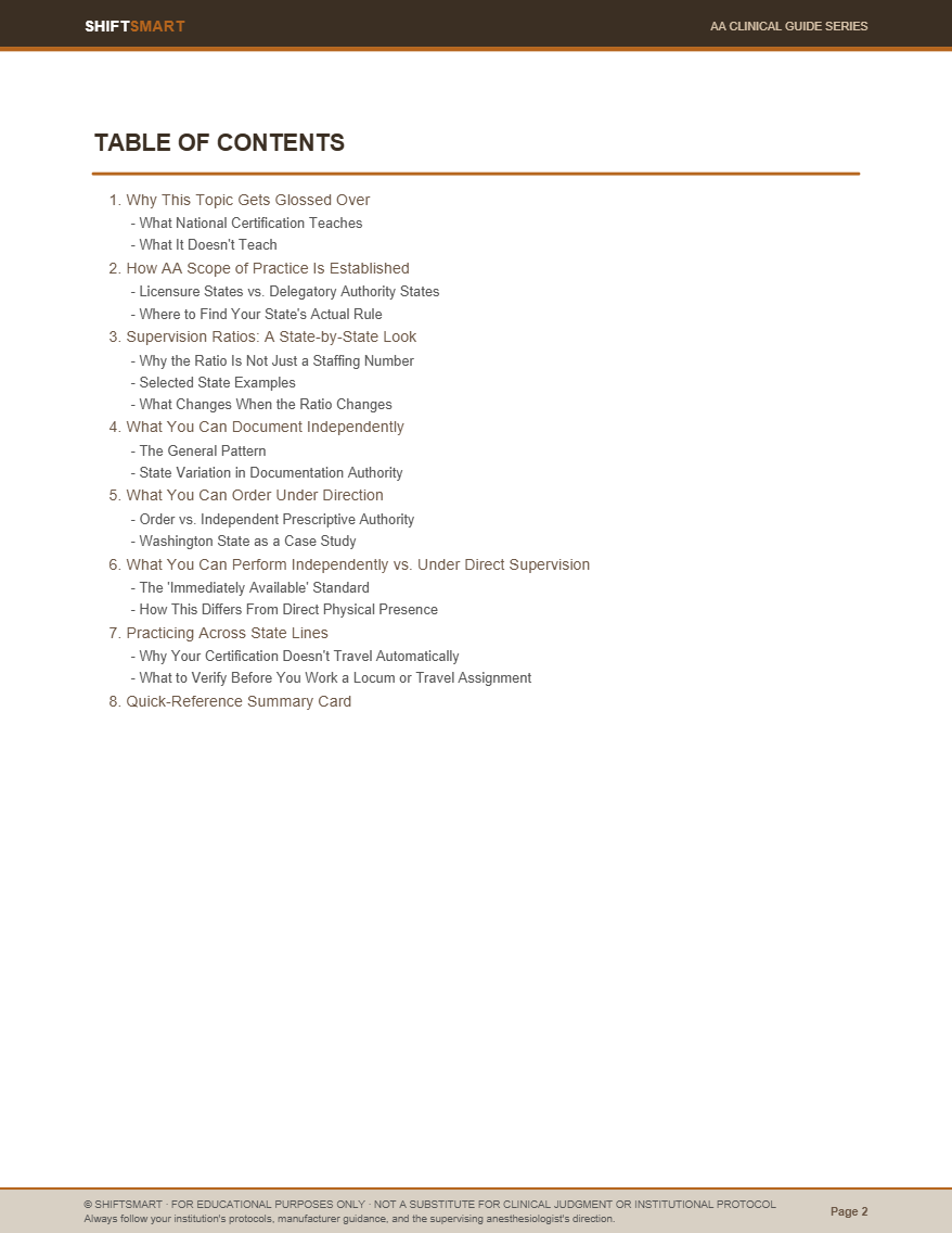 Medicolegal Scope of Practice by State