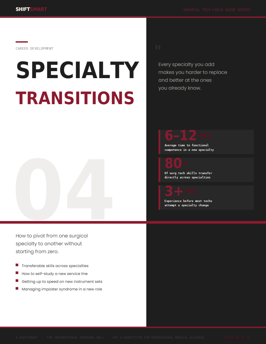 Specialty transitions