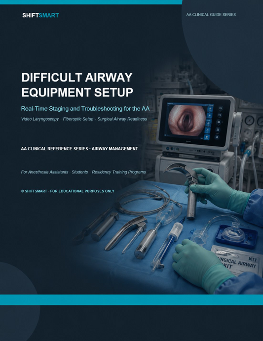 Difficult Airway Equipment Setup