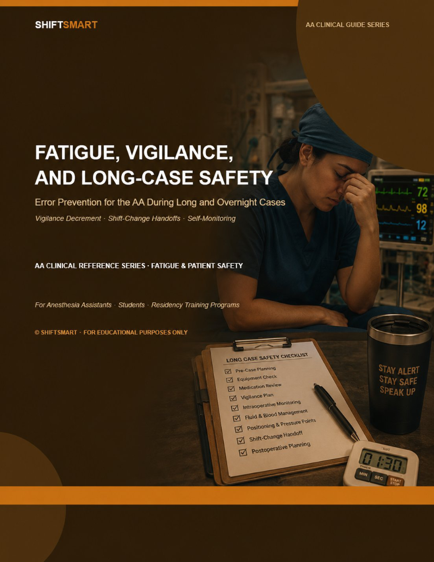 Fatigue, Vigilance, and Long-Case Safety