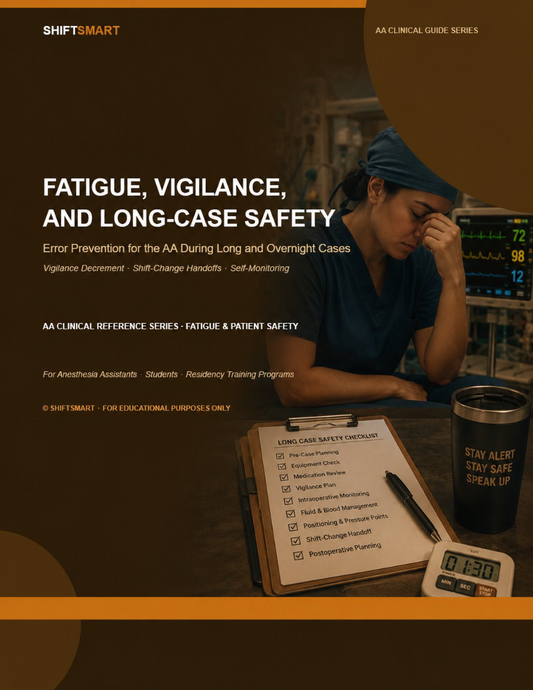 Fatigue, Vigilance, and Long-Case Safety