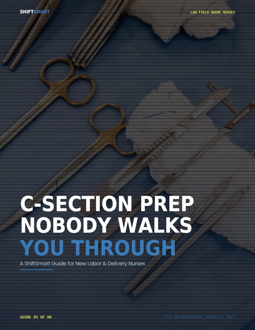 C-Section Prep Nobody Walks You Through