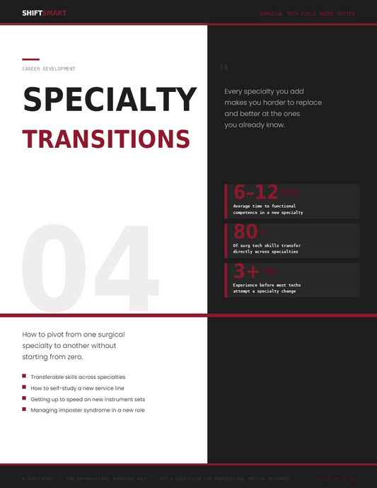 Specialty transitions