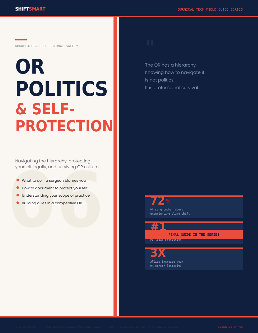 OR politics and self-protection